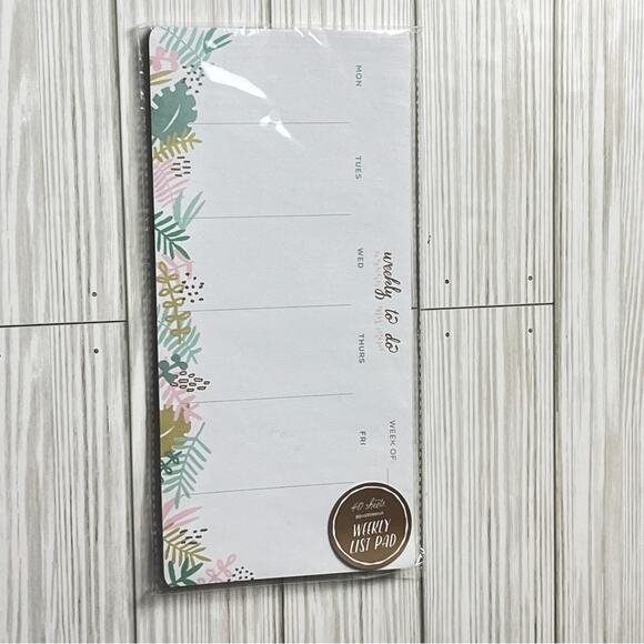 Weekly Calendar  Productivity Organization Notepad - Picture 5 of 6